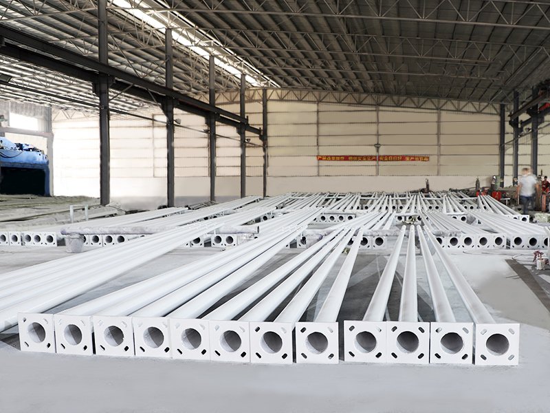 Hot-Dip Galvanizing pole