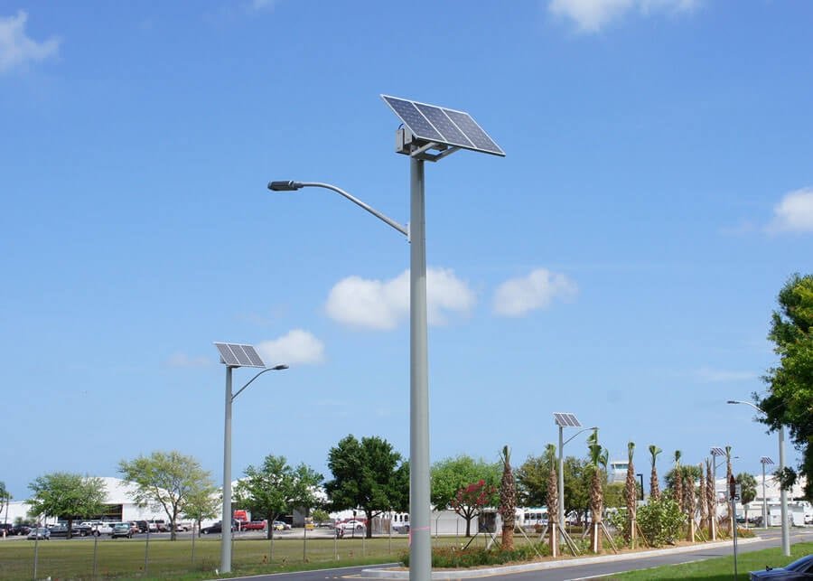 Solar Street Light Pole