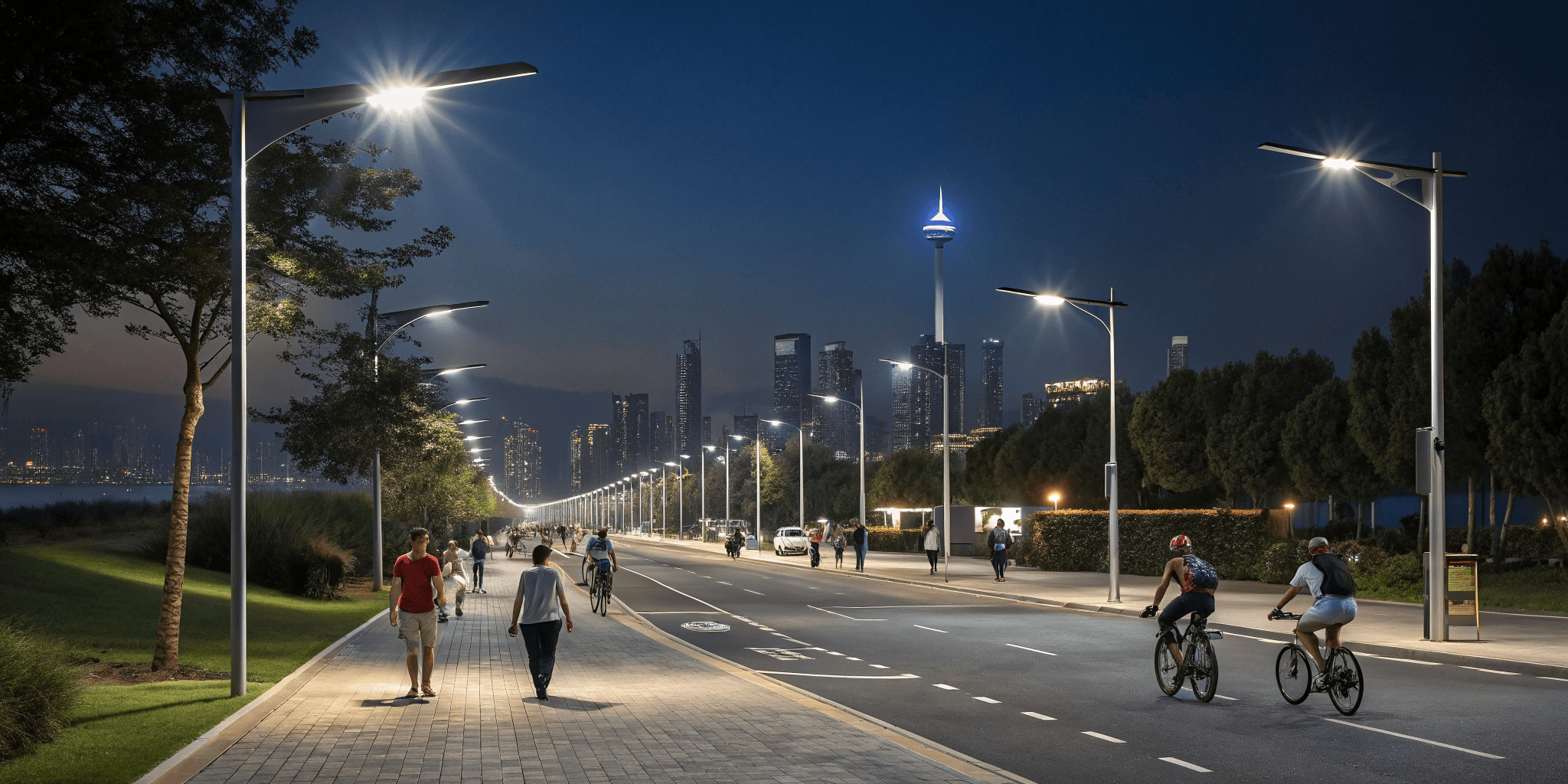 The Advantages of Smart Solar Street Lights for Public Safety and ...