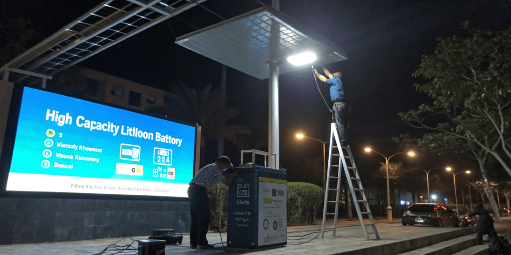 Maintenance tips for solar street lights