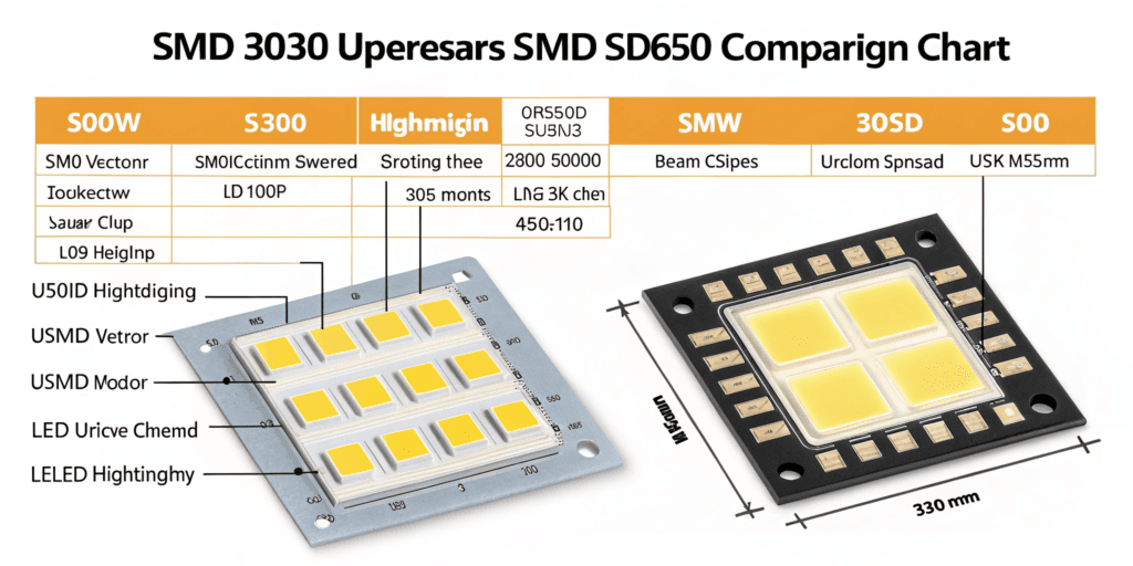 LED Chip Comparison