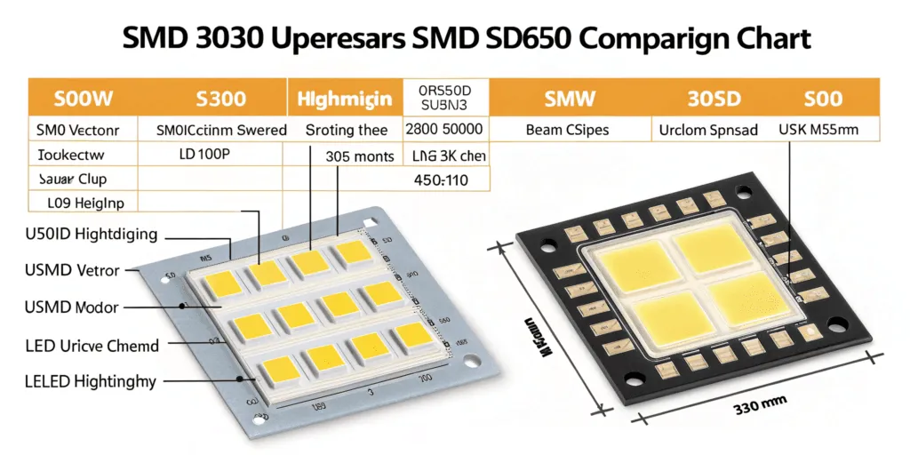 LED Chip Comparison
