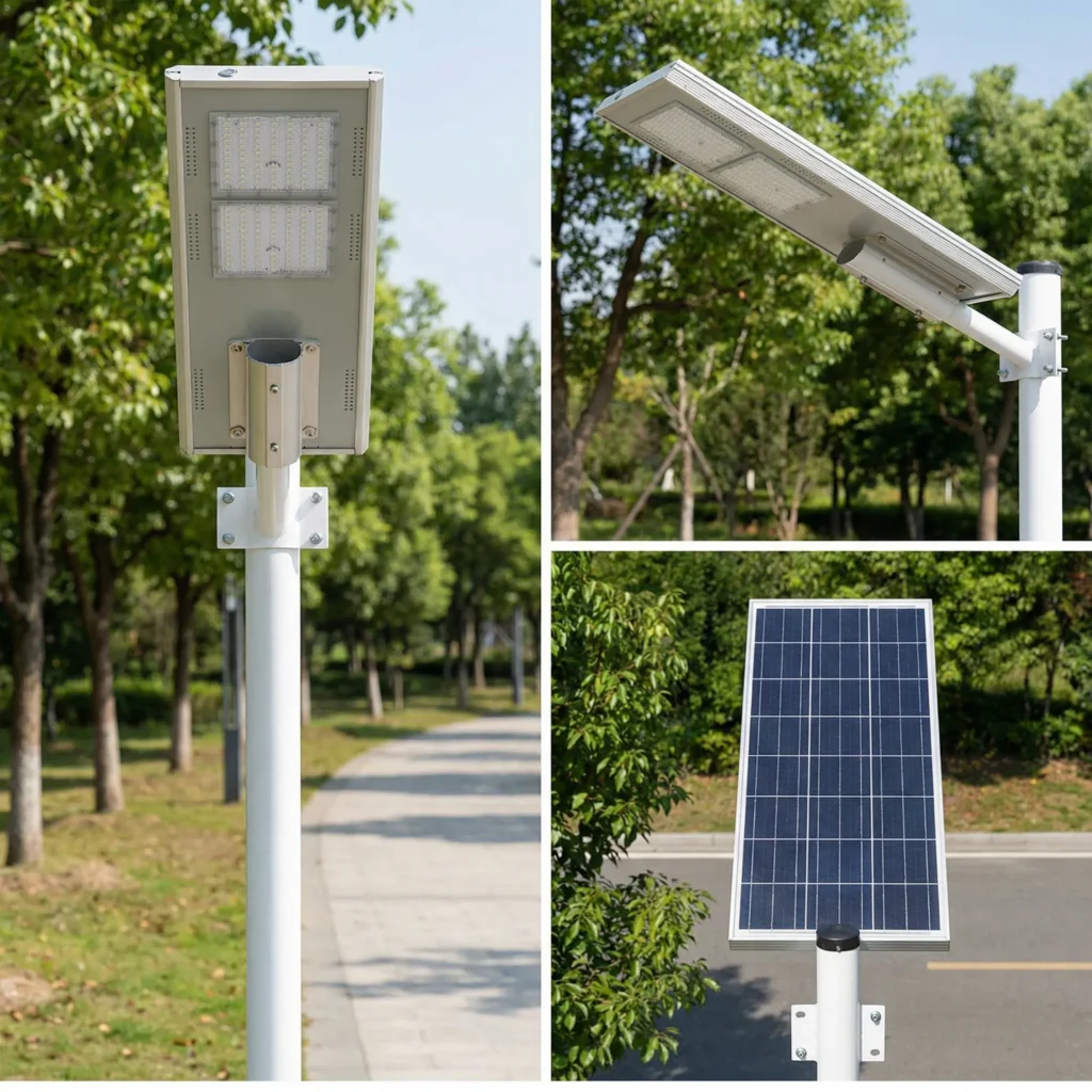 all-in-one solar street light housing and project application overview