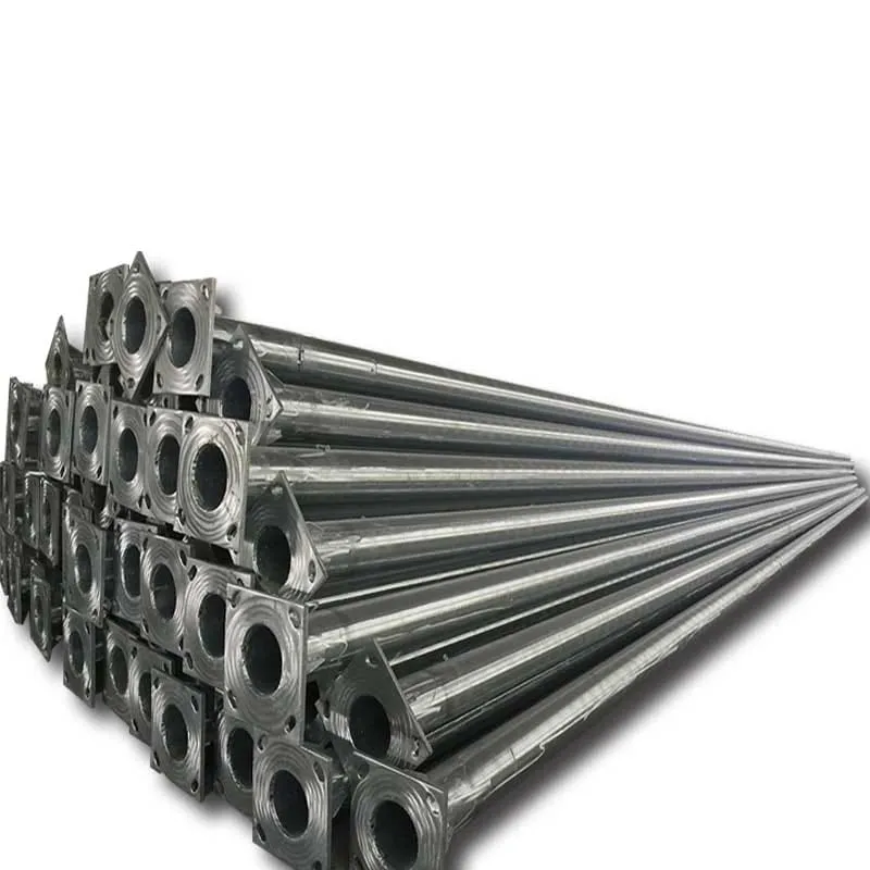 Image Placeholder: Highway illuminated with galvanized poles at night