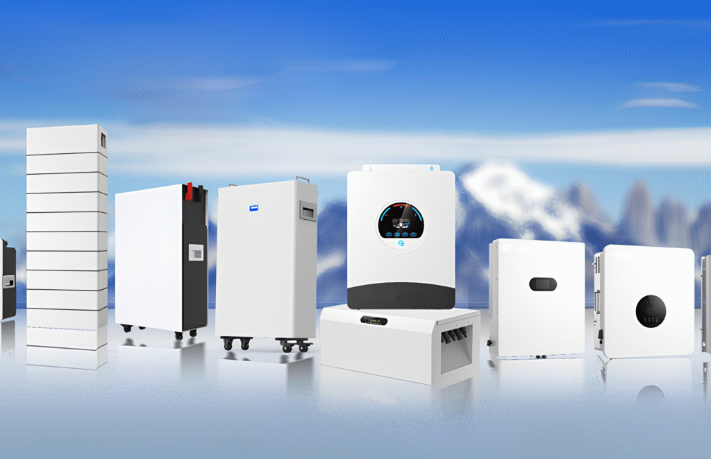 Home Battery Storage System Diagram