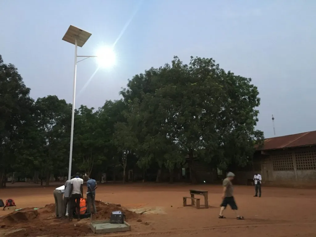 Solar LED Lighting Project
