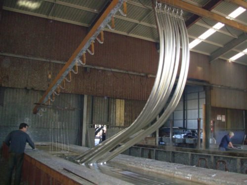 Galvanized Poles