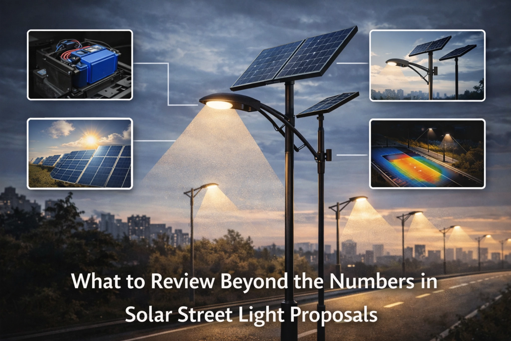 5 Key Solar Street Light Specifications Project Buyers Should Never Ignore