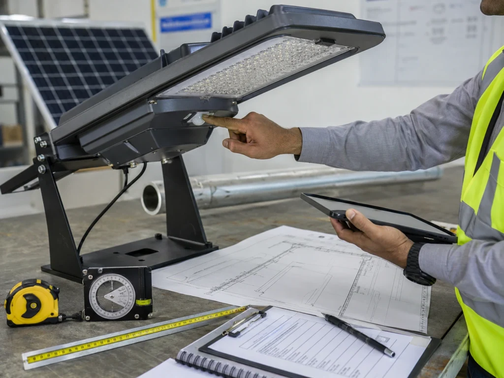 PIR and radar motion sensor installation behavior review for solar street light projects