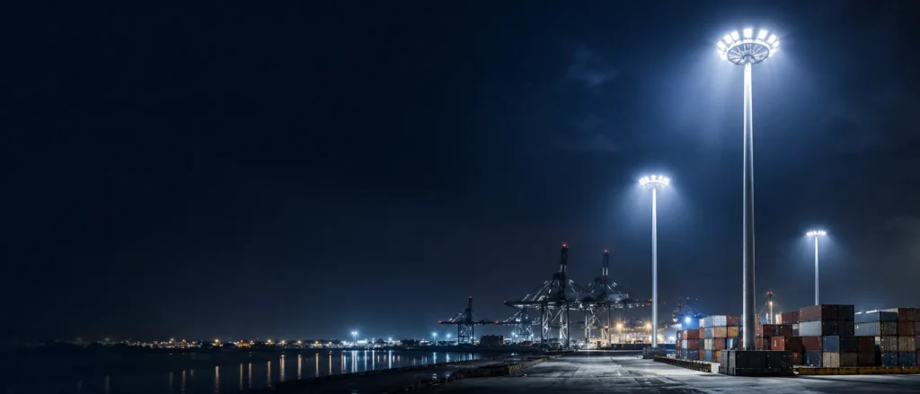 High mast lighting project reference for Nigeria infrastructure documentation review