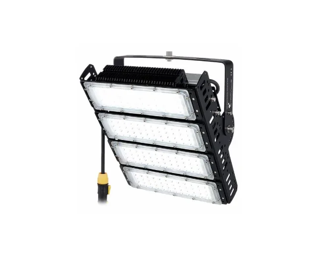 Modular high power LED flood light for high mast lighting ports stadiums industrial yards and large area outdoor lighting projects
