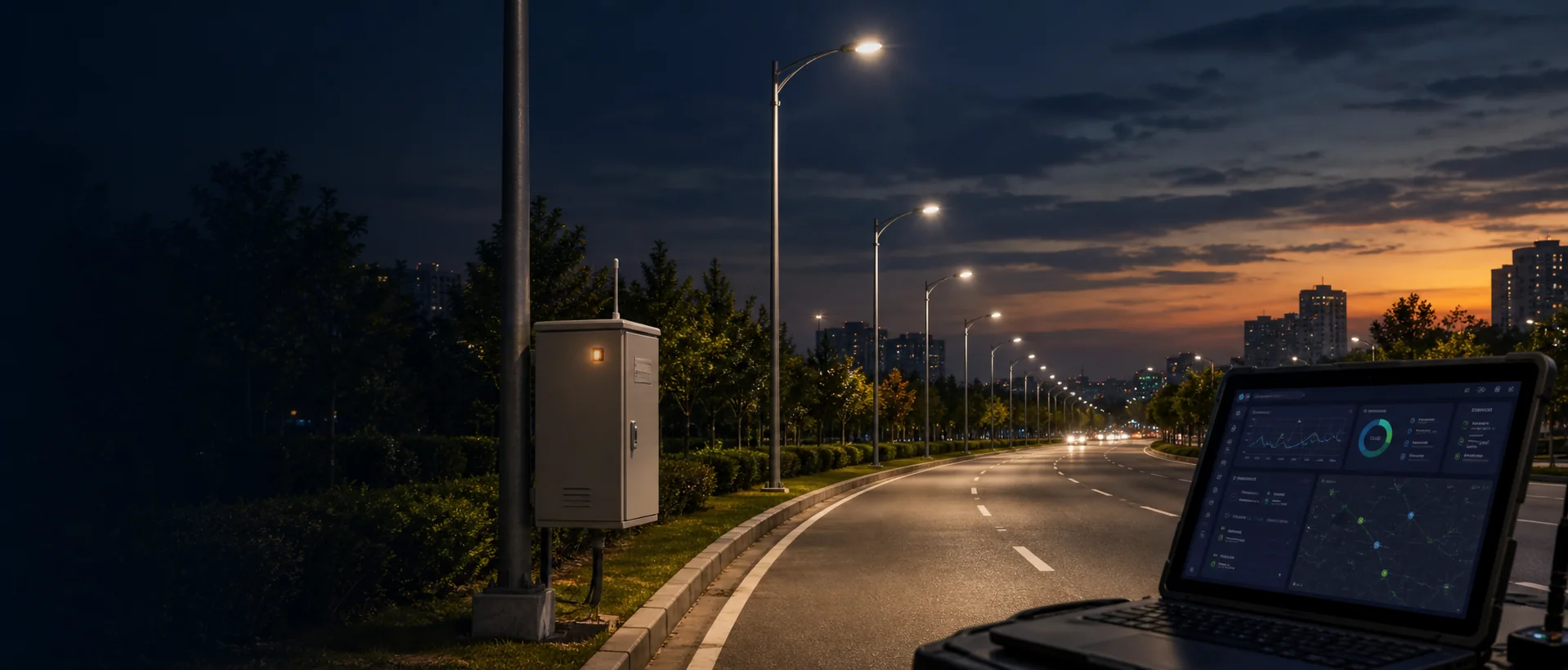 Middle East outdoor lighting project conditions for roads highways and infrastructure lighting