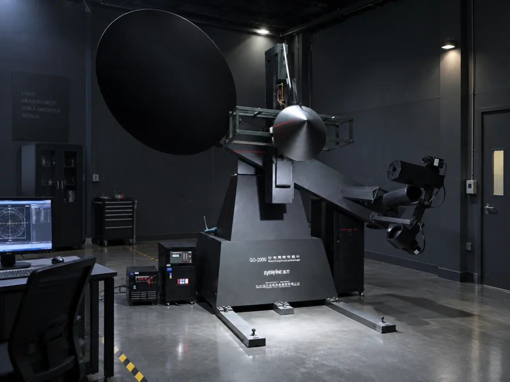 Sunlurio goniophotometer photometric testing lab for street lighting IES and LDT review