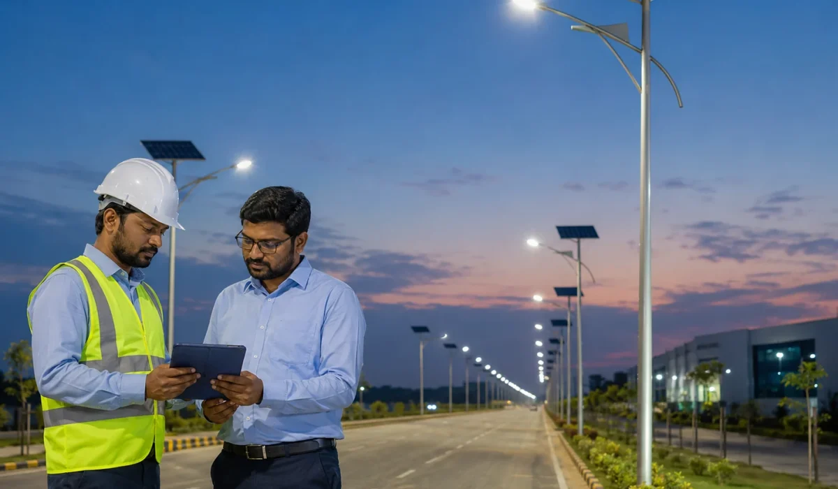 Solar street lighting acceptance and handover checklist for EPC projects